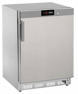 Amitek Espositore refrigerato statico digitale con porta a vetri AKD200R S/S